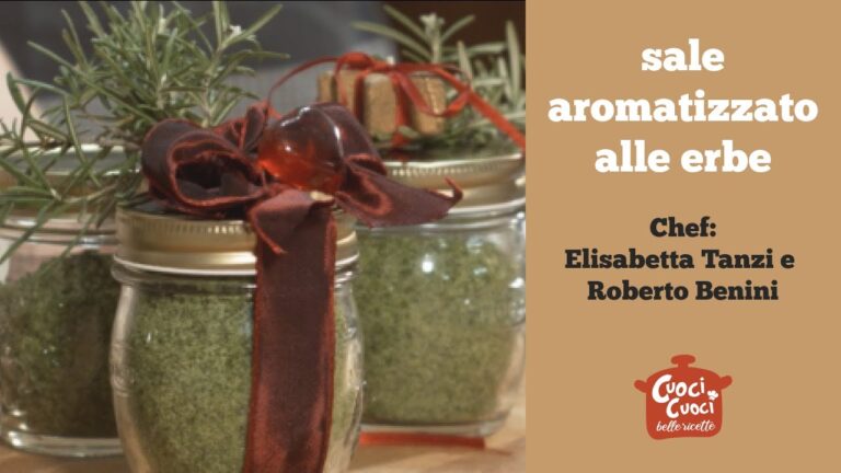 Sapore esplosivo: trito di erbe aromatiche con sale per una cucina irresistibile!