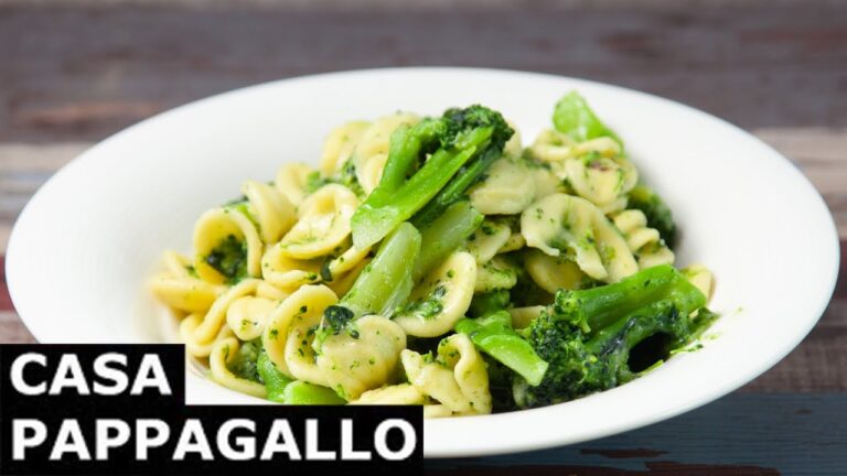 Orecchiette con broccoli: un piatto vegetariano irresistibile!