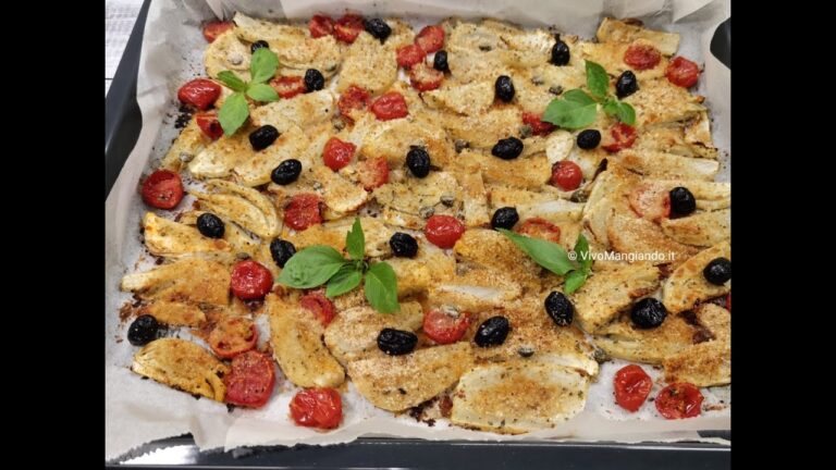Finoçchi gratinati al forno: un delizioso piatto mediterraneo!