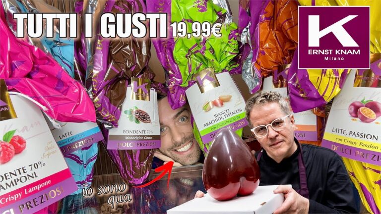 Ernst Knam: le Uova di Pasqua da Supermercato diventano un Capolavoro di Dolcezza!
